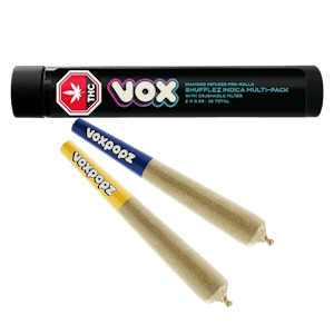Vox - Vox | Shufflez Indica Multi-Pack Diamond Infused | 2x0.5g Pre-Roll