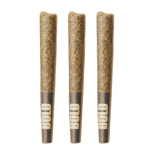 Bold Growth Inc. - Bold | Root Beer Float | Indica 3x0.5g Pre-rolls Main Image