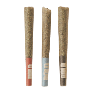 Bold Growth Inc. - Bold | Craft Sampler | Hybrid 3x0.5g Pre-rolls