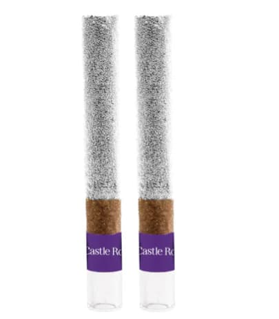 Castle Rock Farms : Pink Grapes Live Rosin & Diamond Infused Blunts - 2x1g