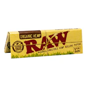 Raw Organic Hemp 1.25 Rolling Paper