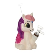 4.5" Arsenal Rainbow Horse Water Pipe