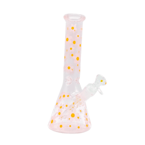 HYPNOTIK - HYPNOTIK - 10 Inch Neon Summer Flower Bong - PINK