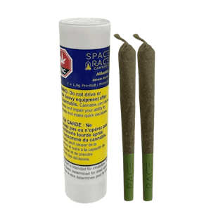 SPACE RACE CANNABIS - Atlantis (Rotating Strain) 2 x 1g Pre-Rolls by Space Race