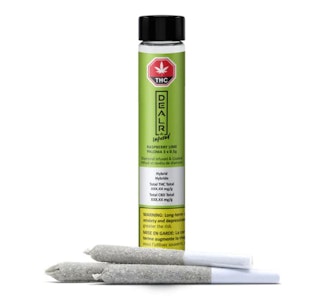 DEALR Infused - Dealr Raspberry Lime Paloma 3x0.5g Infused Pre Rolls