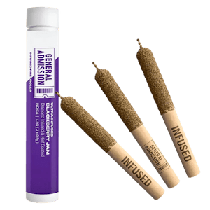 General Admission - Blackberry Jam 1 x 0.5g Diamond Infused Pre-Roll