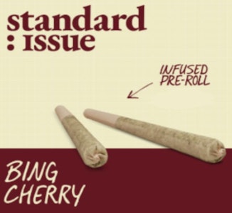 Standard Issue - Bing Cherry 2 x 0.5g Infused Pre-Rolls Standard Issue
