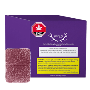 Wyld - Multipack of 10 Wyld Blackberry THC 10mg THC Soft Chews