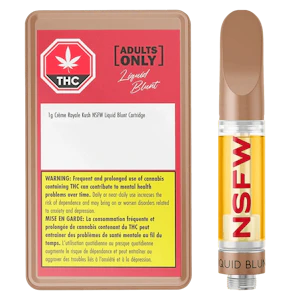 Adults Only - Creme Royale Kush NSFW Liquid Diamond 1g Prefilled Vape Cartridge Adults Only
