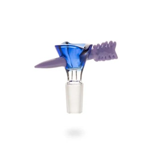 Red Eye Glass - Red Eye Glass - Cupids Arrow Bowl (Blue)