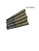BLACK DIAMOND X PRE-ROLLS LTO -5 X 0.5 GRAMS