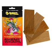 G-Rollz 4x Passion Fruit Flavored Hemp Wraps