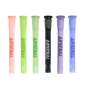 SMOKE ARSENAL - Milky Colored Downstems - Assorted Sizes