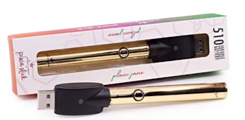 Plain Jane - Pixie Stick - 510 Battery - Glossy Series - Gold