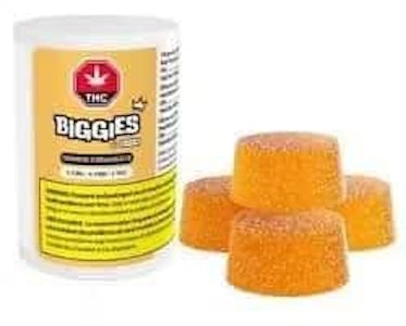 BIGGIES By EVEN - ORANGE CREAMSICLE 4:4:1 CBG:CBD:THC CHEWS