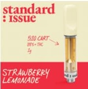 Standard Issue Strawberry Lemonade 1g Vape Cartridge