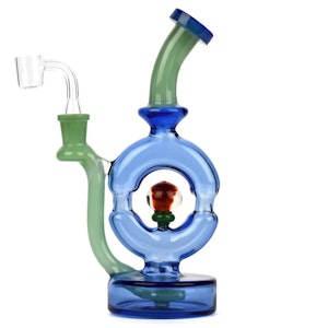 Red Eye Glass - Red Eye Glass - 9" Donut Dab Rig