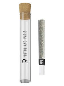 Pistol and Paris - 1 x 2g Blue Zushi Pre-Roll