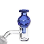 Bubble Carb Cap - Blue