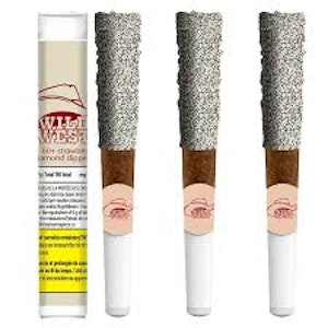 Wild West - 60+ Strawberry Stampede 3 x 0.5g Diamond Infused Blunts