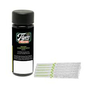 Claybourne - Frosted Super Sour Apple 5 x 0.5g Liquid Diamond Infused Pre-Rolls