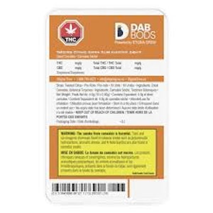 Dab Bods - Twisted Citrus Super Slim Electric Dartz 10 x 0.4g Pre-Rolls