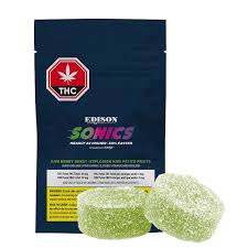 Edison Sonics Kiwi Berry Burst 1:1 CBD / THC Nano Soft Chews