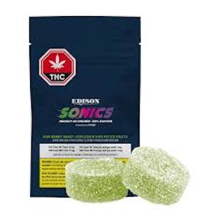 EDISON - Edison Sonics Kiwi Berry Burst 1:1 CBD / THC Nano Soft Chews