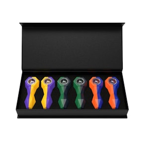 rebound - 4" Rebound Silicone Spoon Pipe Edition 2 - 6ct