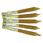 Lamborkiwi Liquid Diamond Infused Kief Coated Pre-Roll 5x0.25g Resin