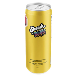 Sheesh x Nugz - Sheesh X Nugz - Neon Sunshine Live Rosin Happle Sm'Hash 355ml Beverages