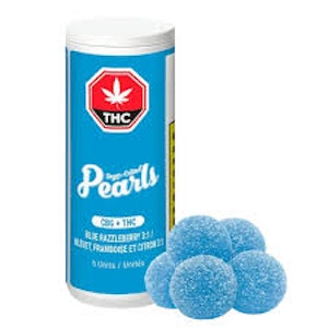 Pearls by grön - Pearls - Blue Razzleberry 3:1 CBG/THC - Gummies