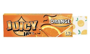 Juicy Jay's Orange Rolling Papers 1 1/4 Size