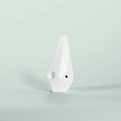 Prism Ceramic Pipe (White) - BRNT Designs