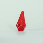 Prism Ceramic Pipe (Red) - BRNT Designs