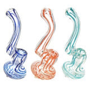 Kustom Kulture Canada - Extra Mini Bubbler Glass Pipe 4"