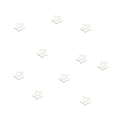 SMALL CLEAR GLASS SCREENS - 10 PACK