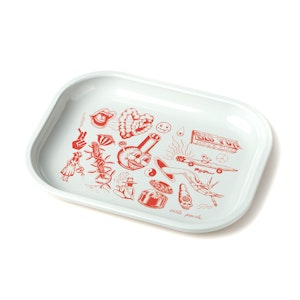 BigFun! - BigFun! x Earls Pearls Rolling Tray - Red & White
