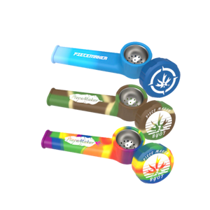 PieceMaker - Piecemaker Silicone Hand Pipe 3.5" Various Colors