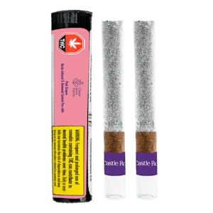 Castle Rock Farms - PINK GRAPES LIVE ROSIN & DIAMOND INFUSED1G 2 BLUNTS