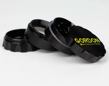 Canadian Distributor - 2.5" 4-Piece Gordon Aluminum Grinder | Black