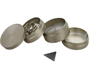 Canadian Distributor - Titan Crush 2" 4-Piece Metal Grinder | Black Nickel