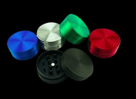 Small 2" 2-Piece Metal Grinder | Assorted Colours