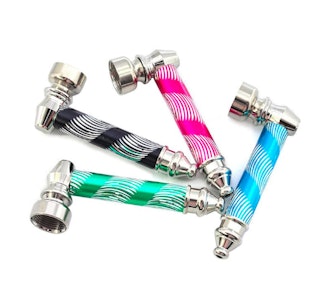 Canadian Distributor - 4" Metal Pipe with Screens | Assorted Colours