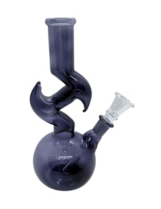 NoName - 8" Zig Zag Bong | Black