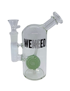 WENEED - 6.5" WENEED LolliHit Glass Bong | Green