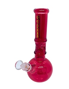 NoName - 10" Fortune Crystal Sphere 5mm Glass Beaker Bong | Red