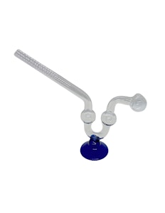 NoName - Glass Oil Burner Bubble Pipe | Blue