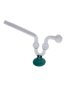 NoName - Glass Oil Burner Bubble Pipe | Teal