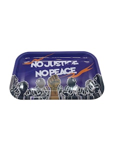NoName - Medium Rolling Tray | No Justice No Peace